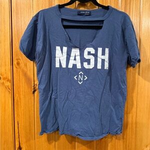 Nash Womens blue tee